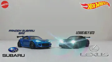 Mattel Hot Wheels - PANDEM Subaru BRZ & Lexus RC F GT3 - Diecast Review