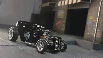 CUSTOM CHASSIS HOT ROD 1/64 HOT WHEELS