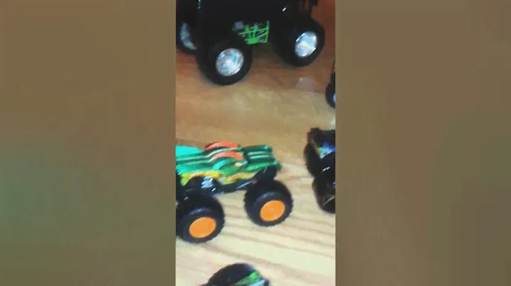 Monster Jam Hot Wheels Collection 2015