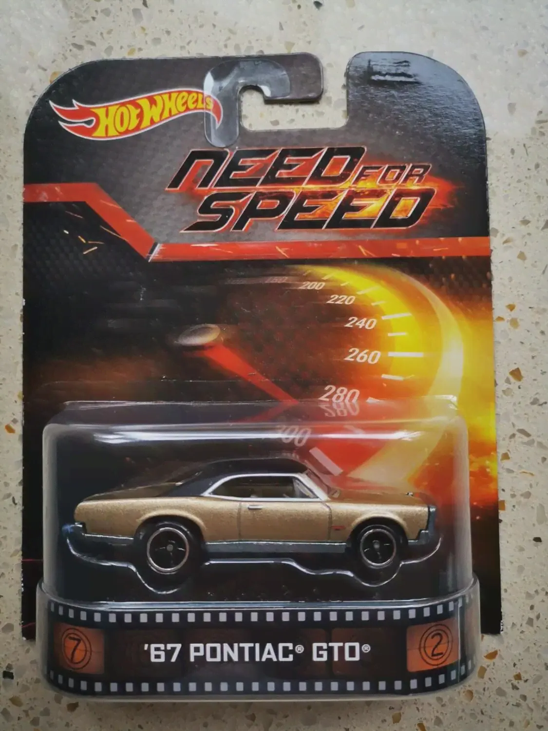 HOT WHEELS Cars 1/64 67 PONTIAC GTO Коллекционное издание Металлическая Литая под давлением модель автомобиля Коллекция детских игрушек-0