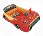 Bestway 93404 BW Игровой центр 135х99х43см "Hot Wheels Машина" с мячами (25шт), от 2 лет