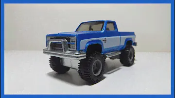Hot Wheels Boulevard Silverado 4x4