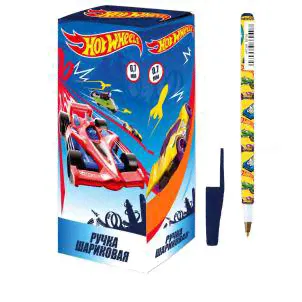 Ручка шариковая "Hot Wheels", цвет чернил синий, 0,7 мм