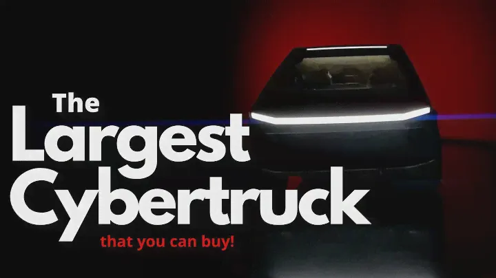 Hot Wheels 1:10 Tesla Cybertruck RC