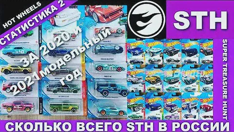 Все найденные STH за 2021. Редкие Hot Wheels. Сколько всего СТХ , Super Treasure Hunt 2020 Хот Вилс