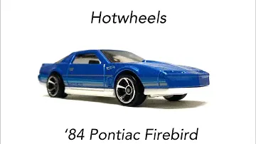 Unboxing Hot Wheels ‘84 Pontiac Firebird
