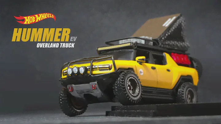 Hummer EV Overland Truck Custom Hot Wheels - Tolle Garage