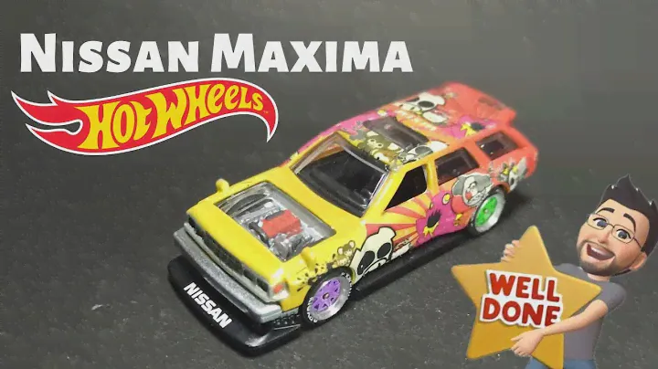 Hot wheels Nissan Maxima | Swap wheels and Decal