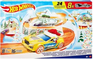 Рождественский календарь Hot Wheels 2024