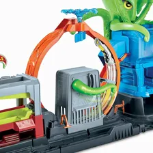 Hot Wheels Невообразимая автомойка с осьминогом Hot Wheels GTT96 автотреки и железные дороги