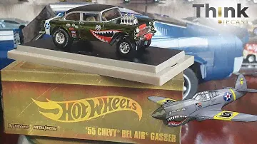 UNBOXING | Hot Wheels RLC Exclusive '55 Chevy Gasser | Think Diecast