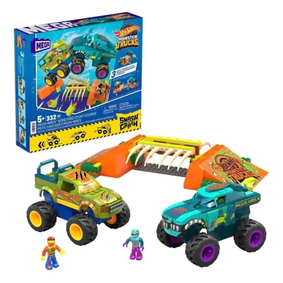 Конструктор Mega Construx Hot Wheels Monster Trucks Mega Wrex Game-4