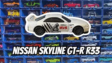 🔥 Hot Wheels Unboxing parte 8 || Nissan Skyline GT-R [BCNR33] Godzilla 🔥
