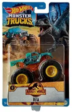 MONSTER TRUCKS 1:64 - Super Mario Jurassic World Spongebob Glow Hot Wheels Cars