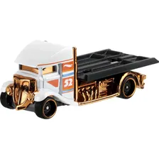 Mattel Hot Wheels премиальная машинка из серии "Перламутр и хром" GJW48 Fast-bed Hauler