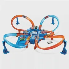 Трек Hot Wheels Criss Cross Crash DTN42 фиолетовый