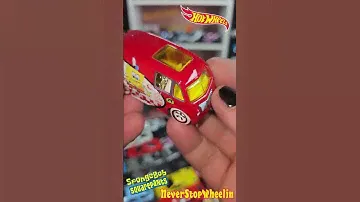 Quick D Livery in Red 2024 HotWheels Spongebob 25 Series unboxing!