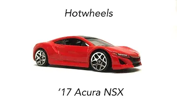 Unboxing Hot Wheels ‘17 Acura NSX