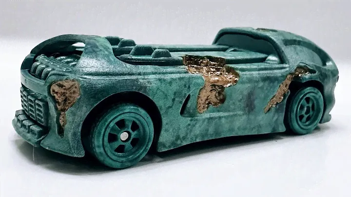 Hot Wheels Eroded Deora II (2023 Hot Wheels x Daniel Arsham)