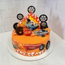 Детский торт машинки hot wheels