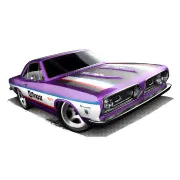 Коллекционная модель автомобиля Ford Thunderbolt - HW Showroom 2012, голубая, Hot Wheels, Mattel [V5418]