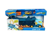 HOT WHEELS Автовоз+Трек «Stunt&Go»