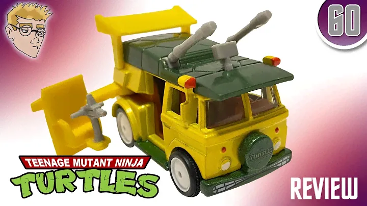 TEENAGE MUTANT NINJA TURTLES in a MINUTE Hot Wheels Premium TMNT Party Wagon - Review