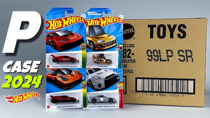 Unboxing Hot Wheels 2024 - P Case!
