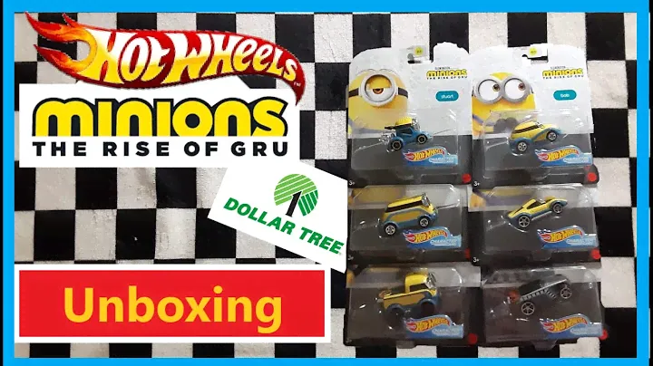 Hot Wheels Minions Rise of Gru (Dollar Tree Unboxing)