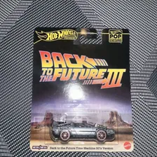 Hot Wheels 2024 Pop Culture Premium Back to the Future Time Machine 50s Version