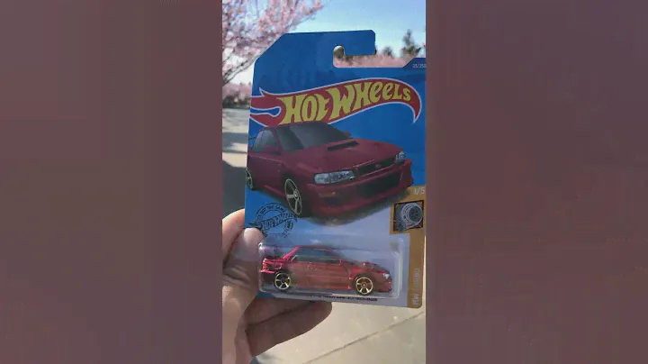 Hot wheels 22b exclusive 1998 Subaru wrx sti version