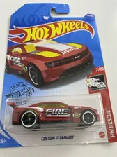 Машинка базовая Hot Wheels Custom "11 Camaro красный модель 2020 г.