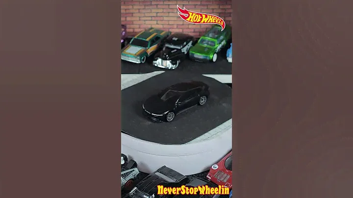 DeLorean Alpha5 in Black Red Edition 2024 HotWheels Mainline unboxing!