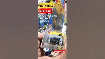 HOT WHEELS AIN'T FARE HW METRO RYU'S RIDES #HOTWHEELS #CARS #toys