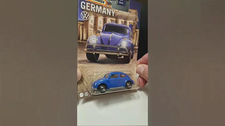 Matchbox VW Volkswagen Beetle Custom Diecast Hotwheels 70 Years Anniversary