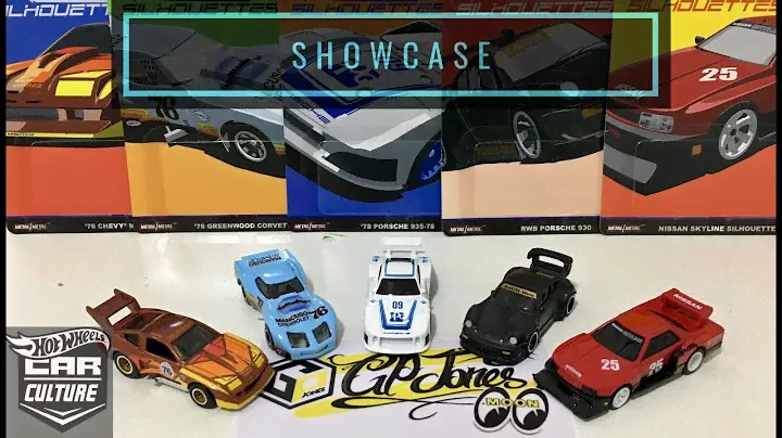 Showcase - Hot Wheels 2019 Car Culture Silhouettes Set