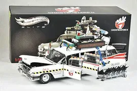 Hot Wheels Elite Ghostbusters II ECTO 1A 1:18 Scale DieCast Model New in Box