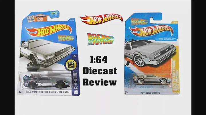 Hot Wheels Diecast Delorean Back To The Future 1:64 Car Review 2019