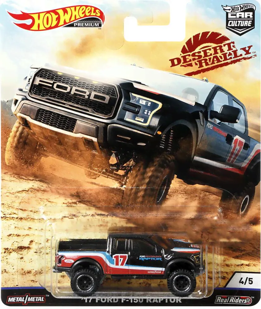 Hot Wheels Car Culture Desert Rally Ford F-150 Raptor