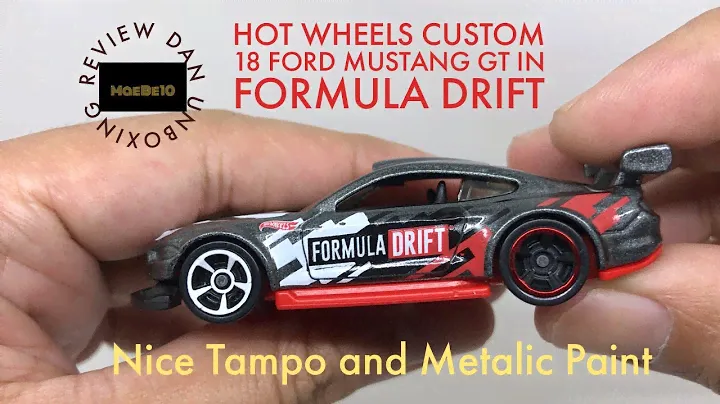 Hot Wheels Custom 18 Ford Mustang GT Formula Drift. Unboxing dan review.