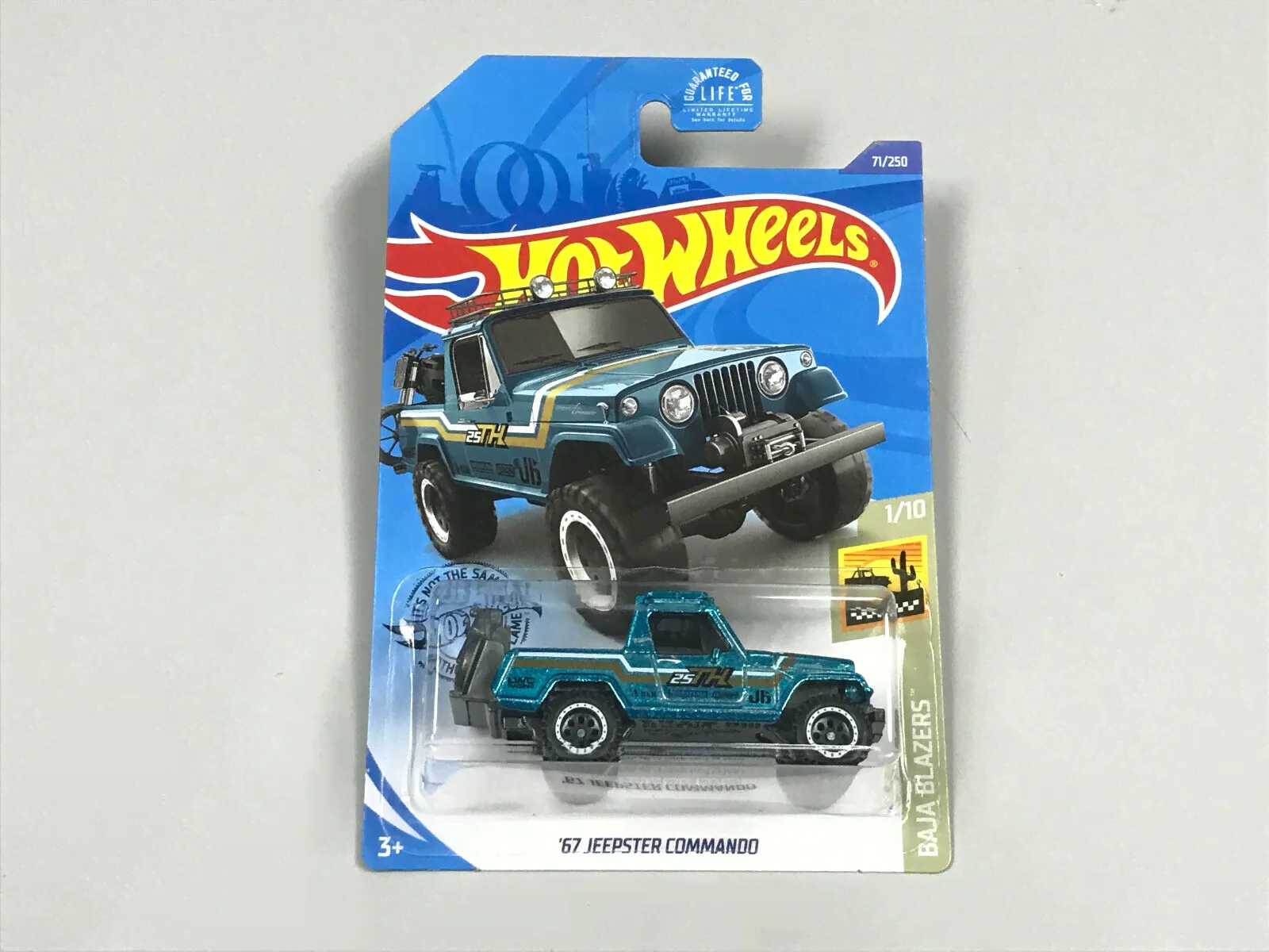 Hot Wheels STH 2020 Super Treasure Hunt US Card '67 Jeepster Commando
