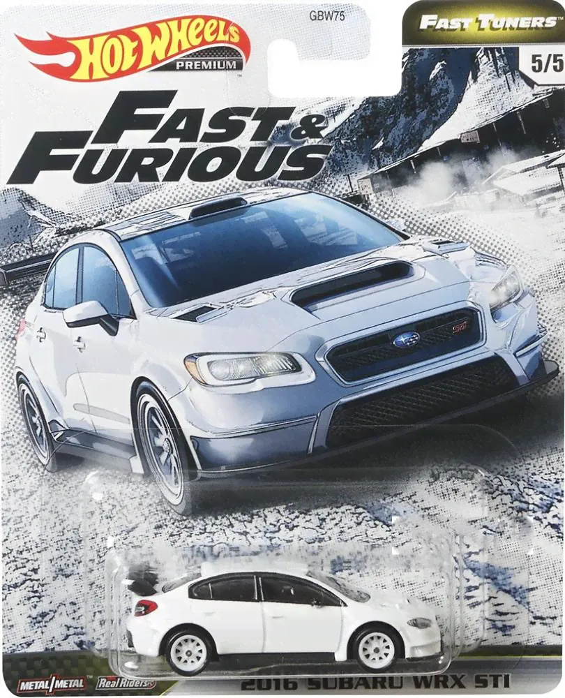 Hot Wheels Fast & Furious Fast Tuner Subaru Impreza WRX 2015