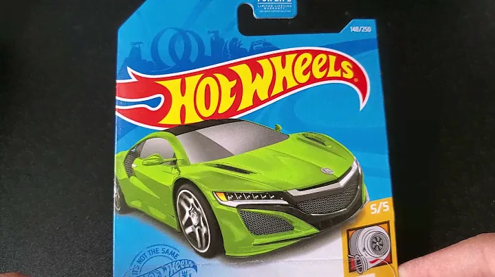 Hot Wheels '17 Acura NSX Unboxing. #HotWheels #Acura #Honda.
