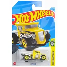 Машинка Hot Wheels коллекционная (оригинал) GOTTA GO желтый HKJ27 желтый, черный, ассорти, оранжевый, серый, синий, красный