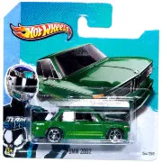 Коллекционная модель автомобиля Carbonator - HW Racing 2013, сине-зеленая, Hot Wheels, Mattel [X1766]