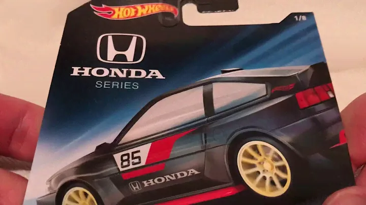 Hot Wheels 1985 Honda CR-X (2018 Walmart Exclusive Honda Series)