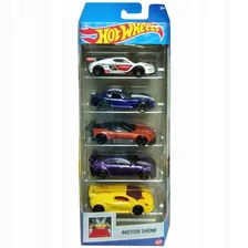 Hot Wheels 5 pak Motor Show Renault Aston Lambo