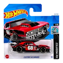 Машинка Базовая Hot Wheels Custom '68 Camaro Modified 1:64 HTB69 Red