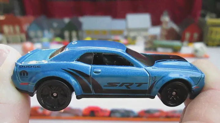 '18 Dodge Challenger SRT Demon - 2023 Hot Wheels Muscle Mania Toy Car Unboxing & Review - 2018 MOPAR