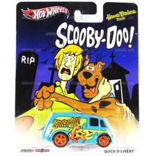 2014 Hot Wheels QUICK D-LIVERY Scooby-Doo - Pop Culture HANNA BARBERA 1:64 X8330